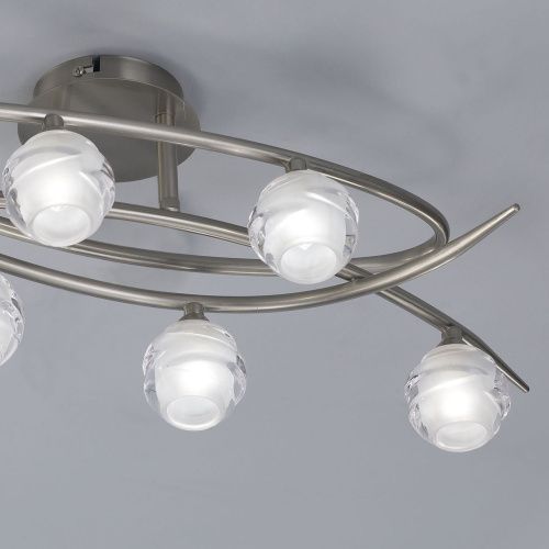 Потолочная люстра Mantra Loop Satin Nickel 1812  фото 4