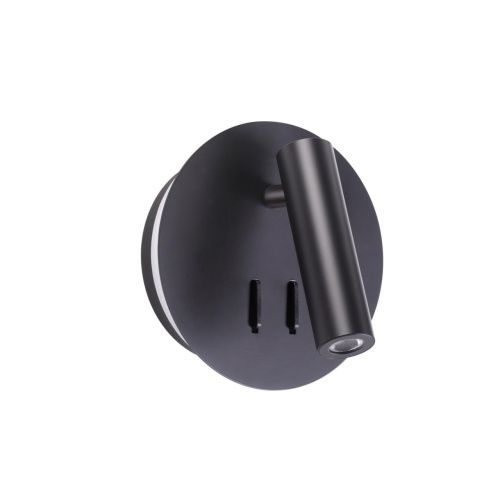 Настенный светильник SONEX Beam 3911/9WL металл черный 