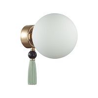 Бра SONEX Palle 5405/1W стекло белое 
