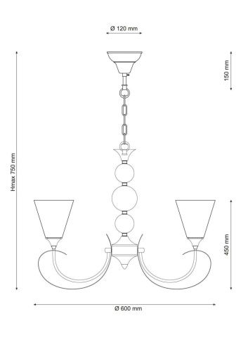Подвесная люстра Lucia Tucci Mandoria 099.5  фото 3