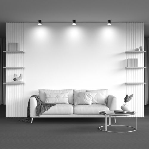 Потолочный светильник Maytoni Technical Hoop C086CM-GX53-MRD-BW  фото 5