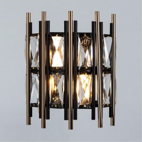 Настенный светильник Arte Lamp Alruba A1043AP-2BK  фото 2