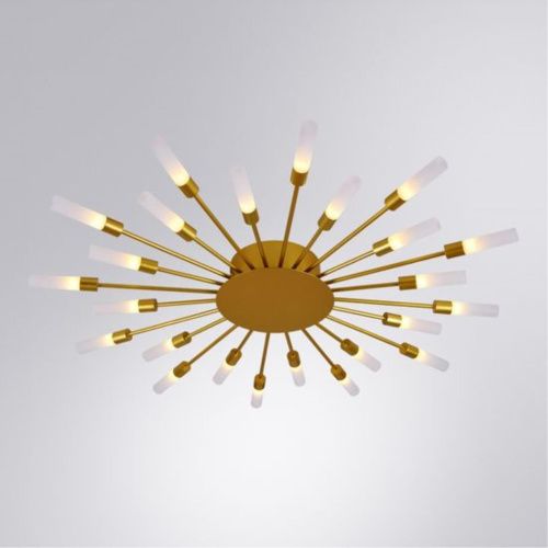 Потолочная люстра Arte Lamp Maple A1276PL-24GO  фото 2