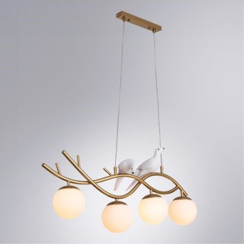 Подвесная люстра Arte Lamp Eltanin A3422SP-4GO  фото 2