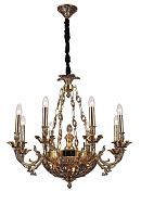 Подвесная люстра Lucia Tucci Firenze 1781.8.2 Antique Gold 
