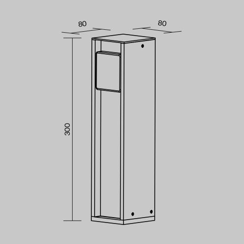 Уличная розетка Outdoor O459FL-GF01SC  фото 6