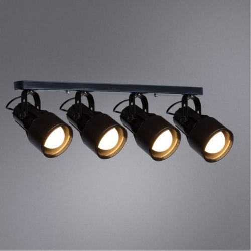 Спот Arte Lamp A6252PL-4BK  фото 2
