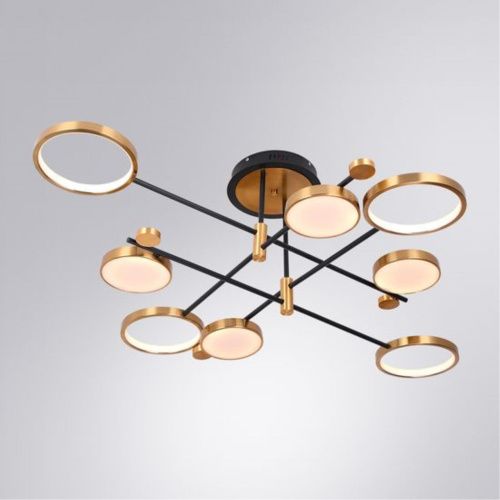 Потолочная светодиодная люстра Arte Lamp Holly A1364PL-8PB  фото 2