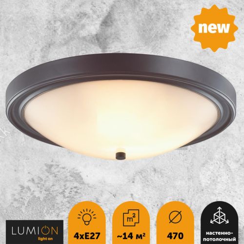 Настенно-потолочный светильник Lumion Vintage Nina 5260/4C  фото 4