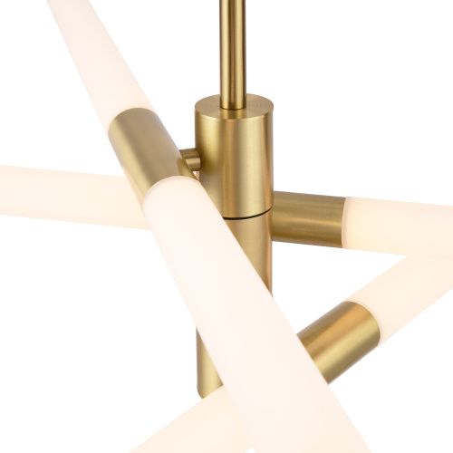 Подвесная светодиодная люстра Maytoni Technical Axis MOD106CL-L40G3K  фото 5