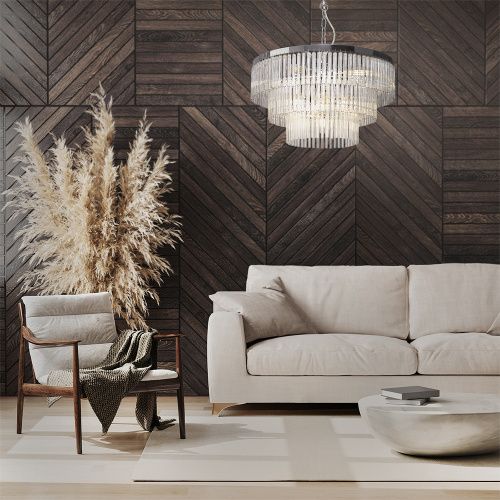 Подвесная люстра Maytoni Colonne MOD093PL-09CH  фото 4
