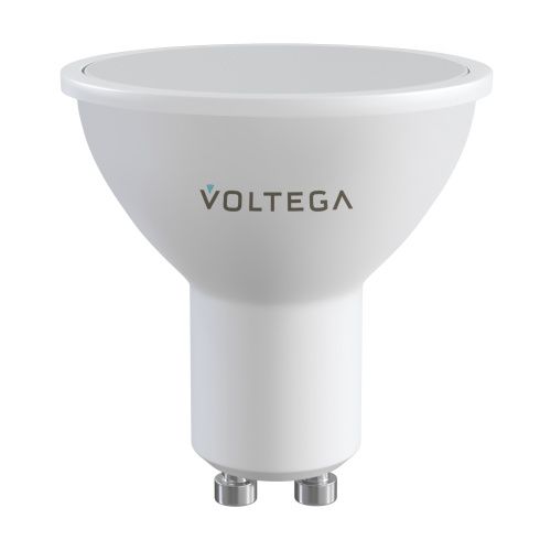 Лампа светодиодная диммируемая Voltega GU10 5W 2700К матовая VG-MR16GU10cct-WIFI-5W 2425 