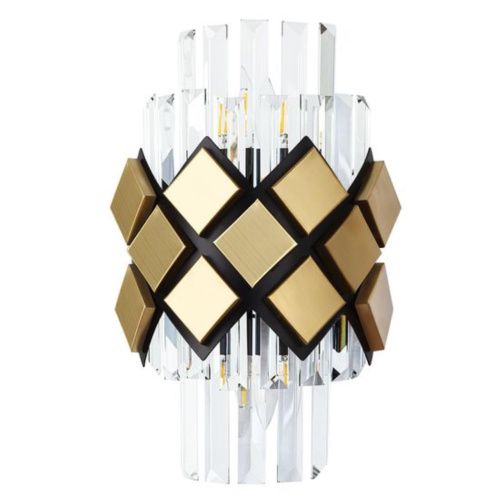 Настенный светильник Arte Lamp Amelia A1039AP-2BK 
