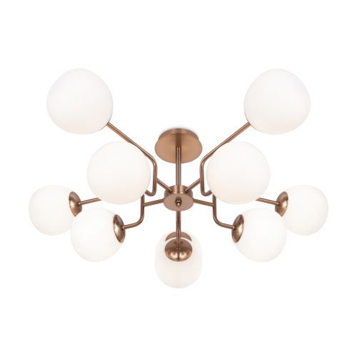 Потолочная люстра Maytoni Erich MOD221PL-10G  фото 3