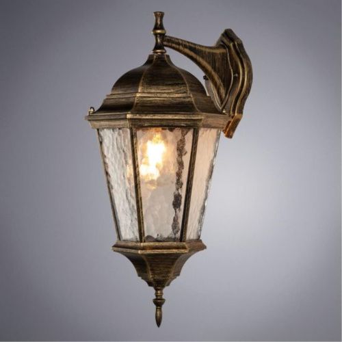 Уличный настенный светильник Arte Lamp Genova A1204AL-1BN  фото 2