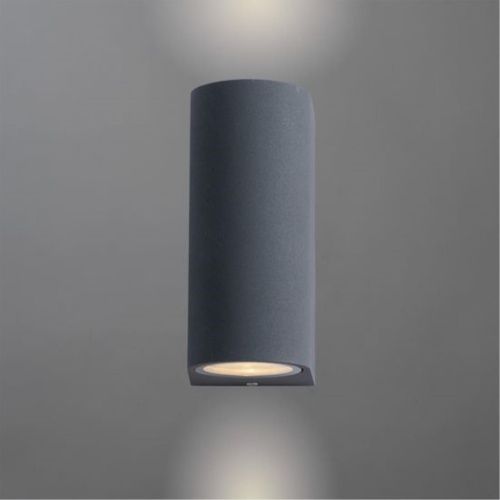 Уличный настенный светильник Arte Lamp A3102AL-2GY  фото 2