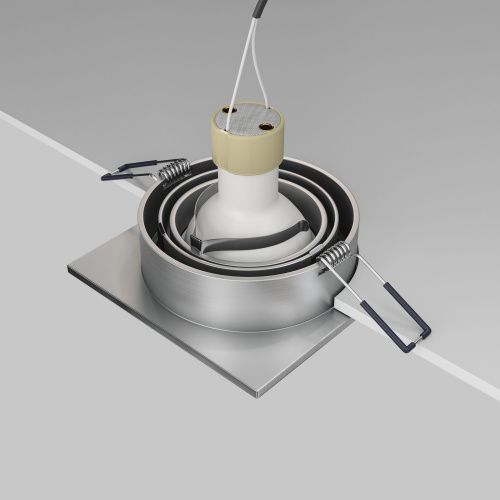 Встраиваемый светильник Maytoni Atom DL024-2-01S  фото 7