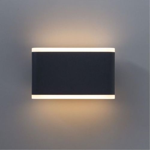 Уличный настенный светильник Arte Lamp Lingotto A8156AL-2GY  фото 2