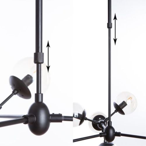 Подвесная люстра Arte Lamp BOLLA A1664SP-12BK  фото 5
