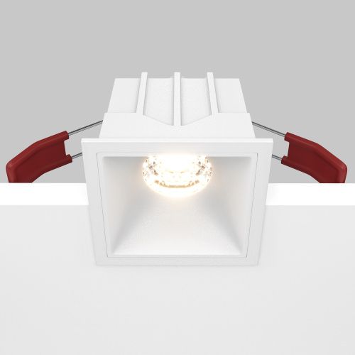 Встраиваемый светильник Maytoni Alfa LED DL043-01-10W3K-SQ-W  фото 5