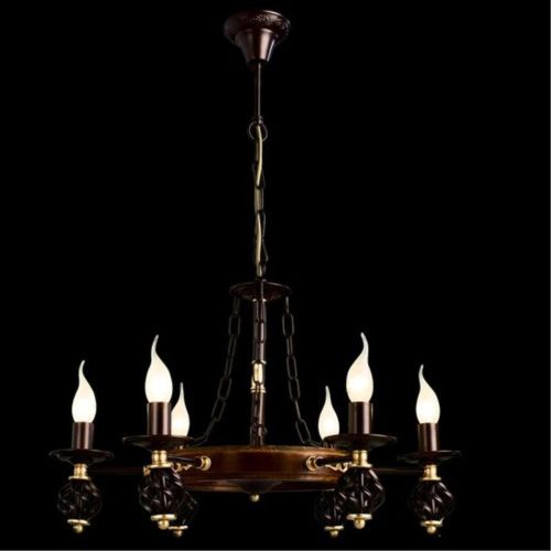 Подвесная люстра Arte Lamp Cartwheel A4550LM-6CK  фото 2