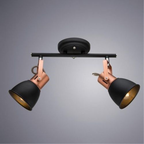 Спот Arte Lamp A1677PL-2BK  фото 2