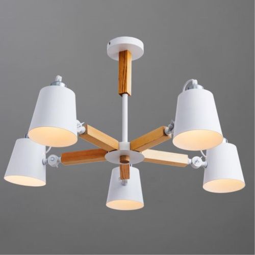 Потолочная люстра Arte Lamp A7141PL-5WH  фото 2