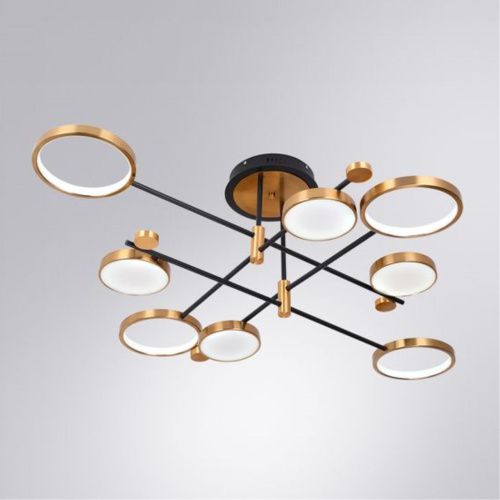 Потолочная светодиодная люстра Arte Lamp Holly A1364PL-8PB  фото 3