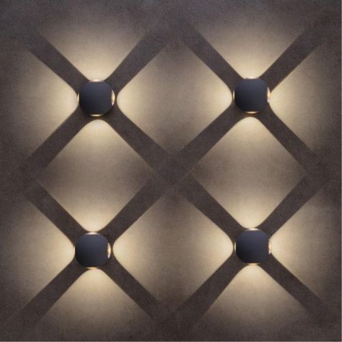 Уличный настенный светодиодный светильник Arte Lamp CONRAD A1544AL-4GY  фото 4