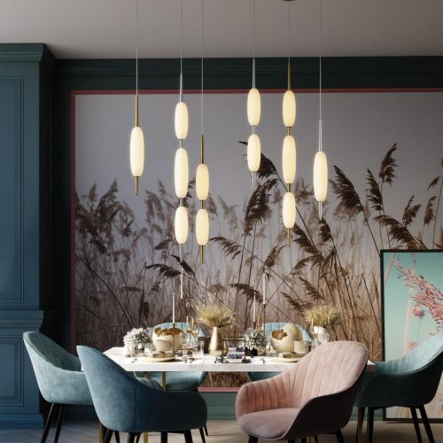 Подвесной светодиодный светильник Odeon Light Pendant Spindle 4792/12L  фото 2