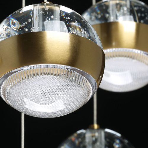 Подвесная светодиодная люстра De Markt Капелия 730010809  фото 5