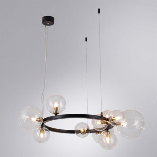 Подвесная люстра Arte Lamp Vincent A7790SP-10BK  фото 2