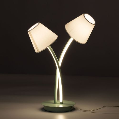480033302 Аэлита 2*6W LED 220 V наст. лампа  фото 2