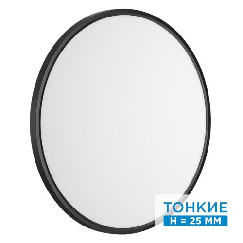 Настенно-потолочный светильник SONEX Alfa black 7660/48L пластик белый  фото 7
