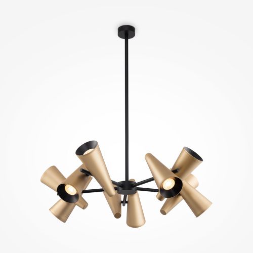 Подвесная люстра Maytoni Giro MOD095PL-10BS  фото 3