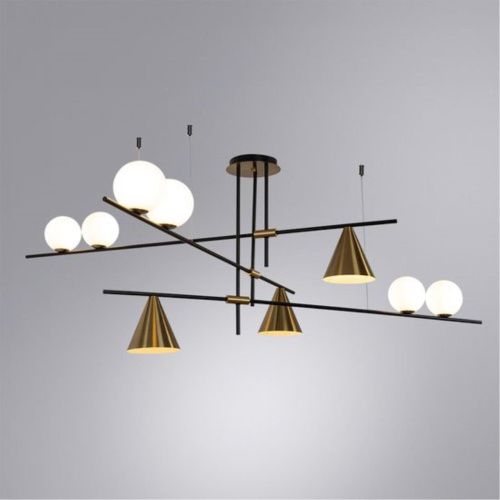 Подвесная люстра Arte Lamp Jacob A7029PL-9BK  фото 2