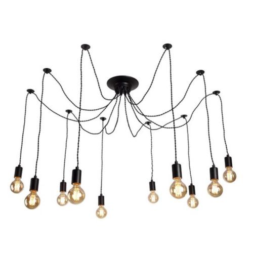 Подвесная люстра Arte Lamp 76 A9184SP-10BK 