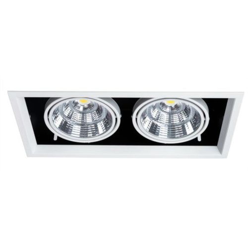 Встраиваемый светодиодный светильник Arte Lamp Merga A8450PL-2WH  фото 7