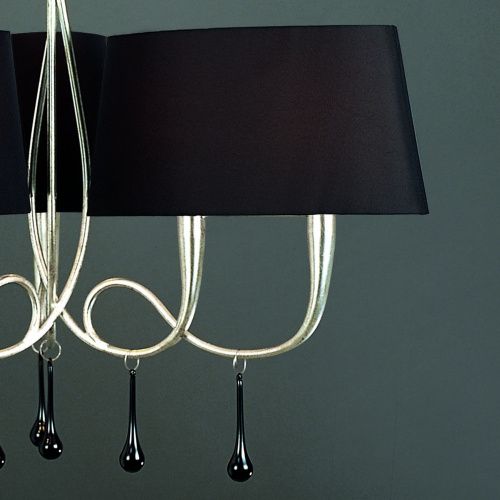 Подвесная люстра Mantra Paola Painted Silver 3530  фото 6