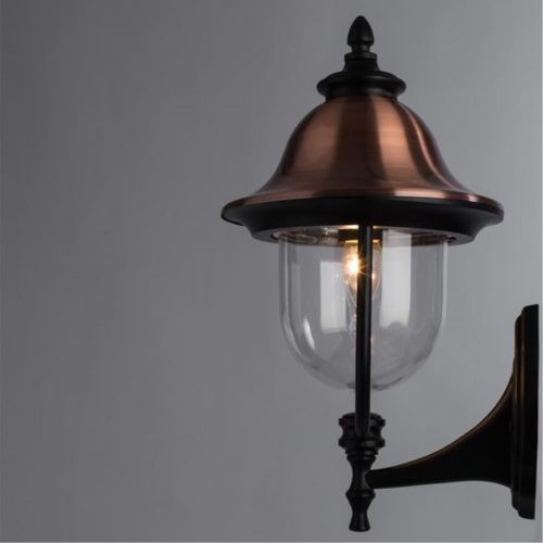 Уличный настенный светильник Arte Lamp Barcelona A1481AL-1BK  фото 2