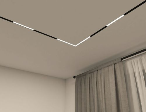 Трековый светодиодный светильник Denkirs Smart Linear DK8014-BK  фото 7