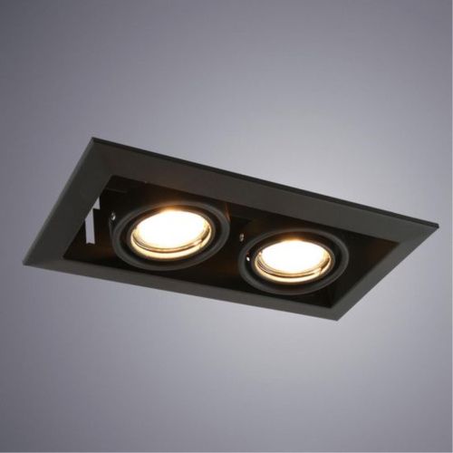 Встраиваемый светильник Arte Lamp Cardani Piccolo A5941PL-2BK  фото 2