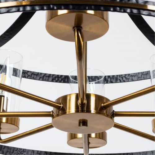 Подвесная люстра Arte Lamp Avior A7011SP-8BK  фото 5