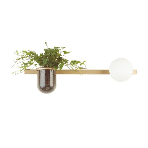 Настенный светильник SONEX Flower 4682/1WA стекло белое 