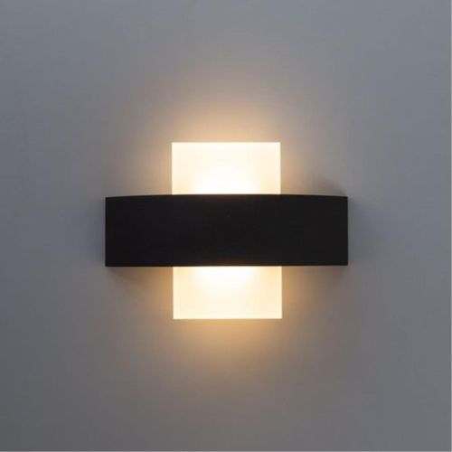 Уличный настенный светодиодный светильник Arte Lamp Croce A1444AP-1BK  фото 2
