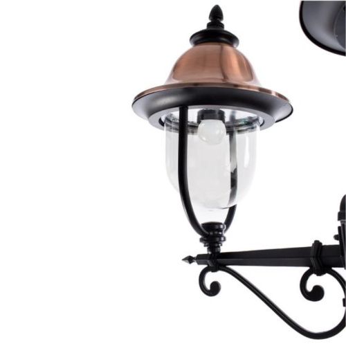 Садово-парковый светильник Arte Lamp Barcelona A1486PA-3BK  фото 2