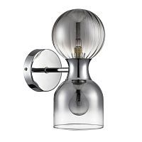 Бра SONEX Tauna 8114/2W стекло серый тонированный 