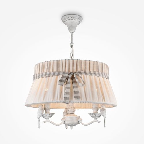 Подвесная люстра Maytoni Bird ARM013-33-W  фото 3
