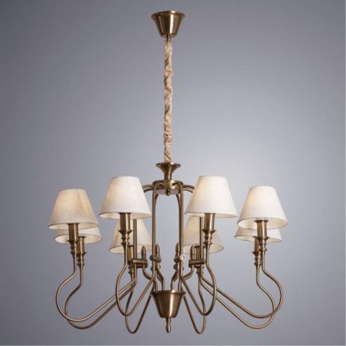 Подвесная люстра Arte Lamp Agio A6086LM-8PB  фото 3