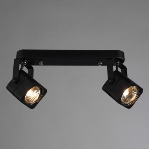 Спот Arte Lamp Lente A1314PL-2BK  фото 2